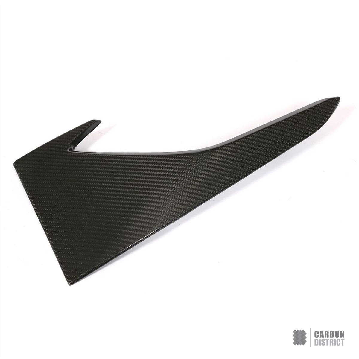 BMW M2 (F87) dry carbon fibre side vents — UV-stable gloss finish