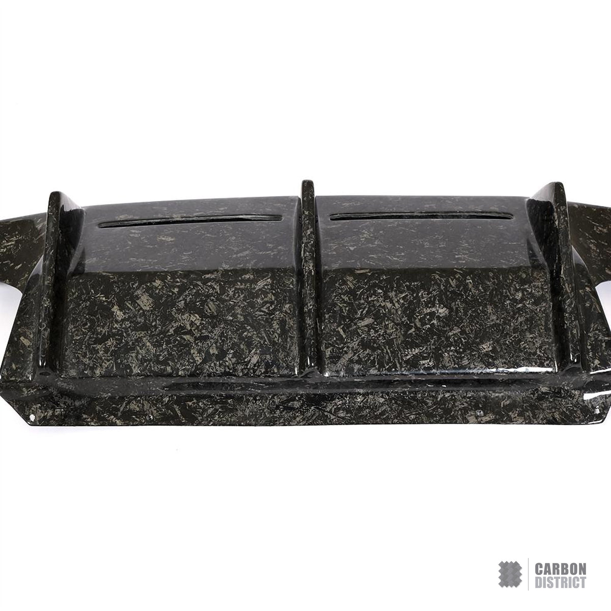 BMW M2 (F87) carbon fibre rear diffuser (forged carbon, V2) — fits 2016-2021