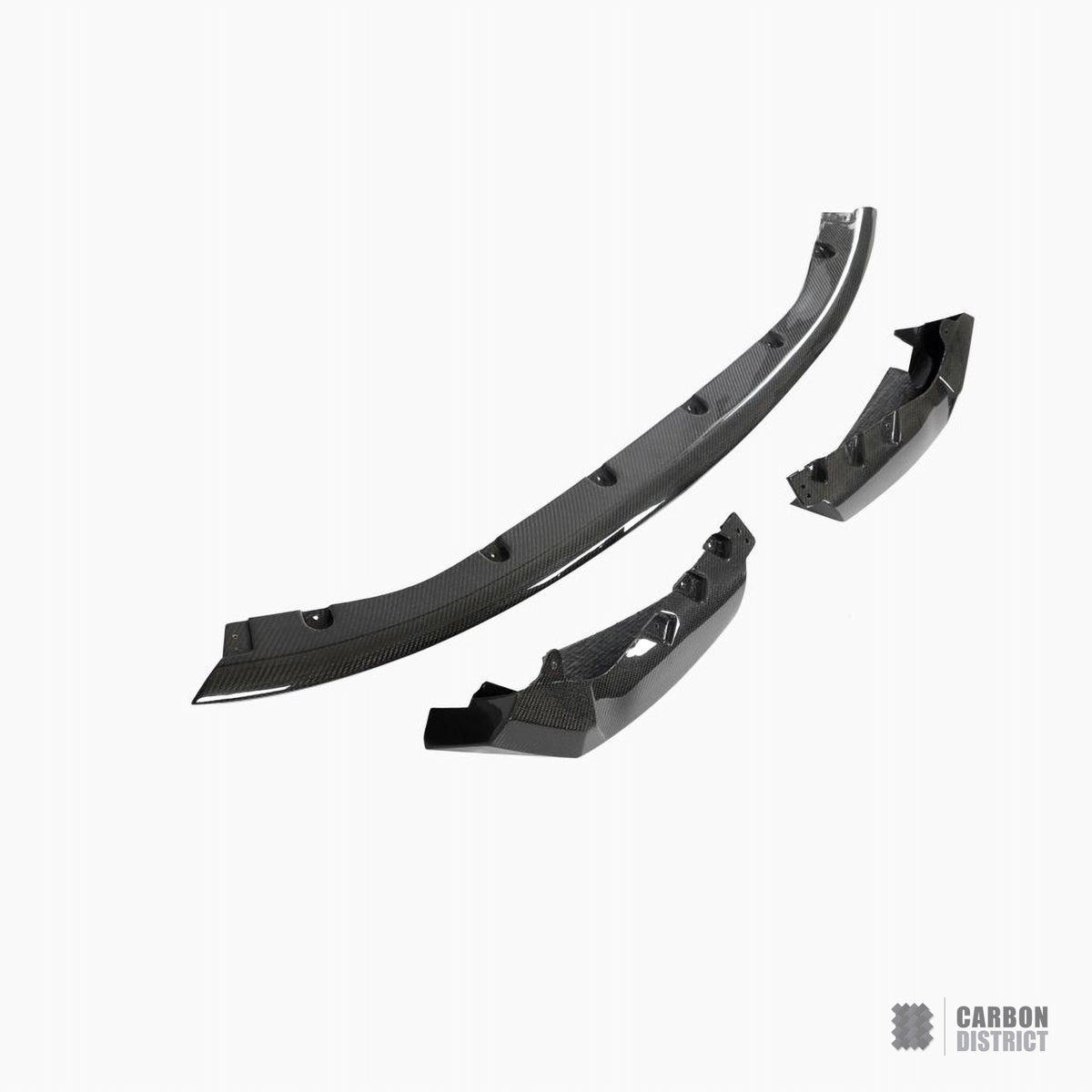 BMW M3/M4 (G80/G81/G82/G83) carbon fibre front lip (V3) — view 4