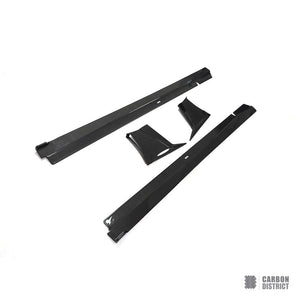 Toyota GR86 (ZN8) carbon fibre side skirts — made to order in genuine carbon fibre