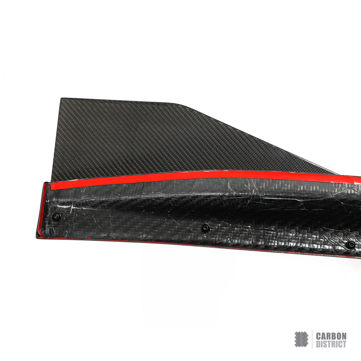 BMW M4 (G82/G83) dry carbon fibre side skirts — view 4