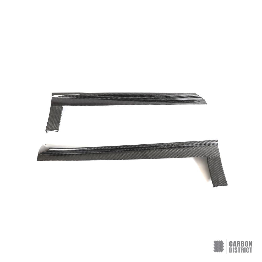 Audi RSQ8 (2021) carbon fibre side skirts — made to order in genuine carbon fibre