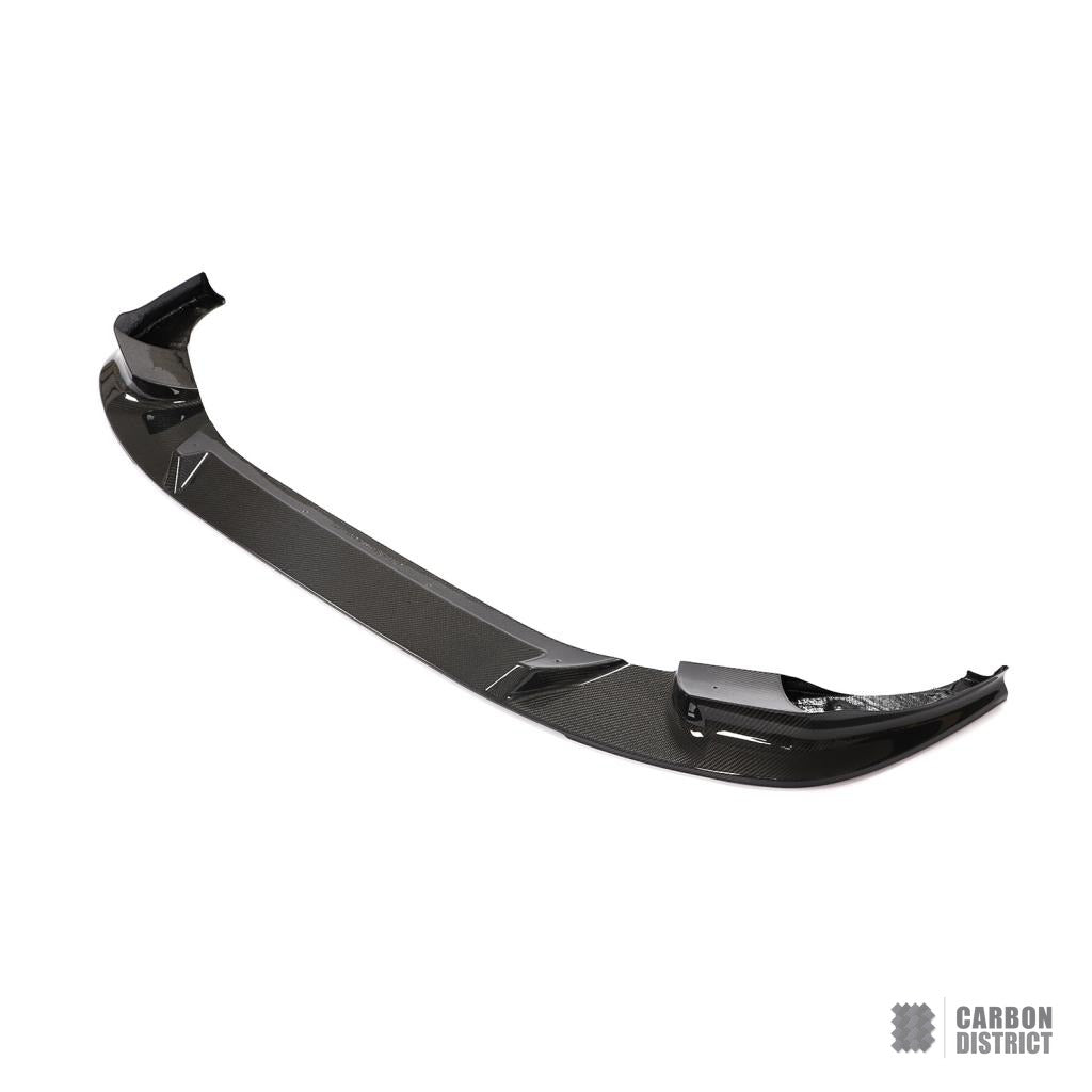 BMW X3M/X4M (F97/F98) carbon fibre front lip (V2) — UV-stable gloss finish