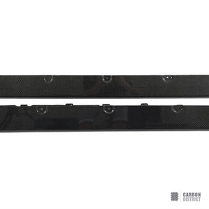BMW M4 (G82/G83) carbon fibre side skirts (V1) — fits 2021+