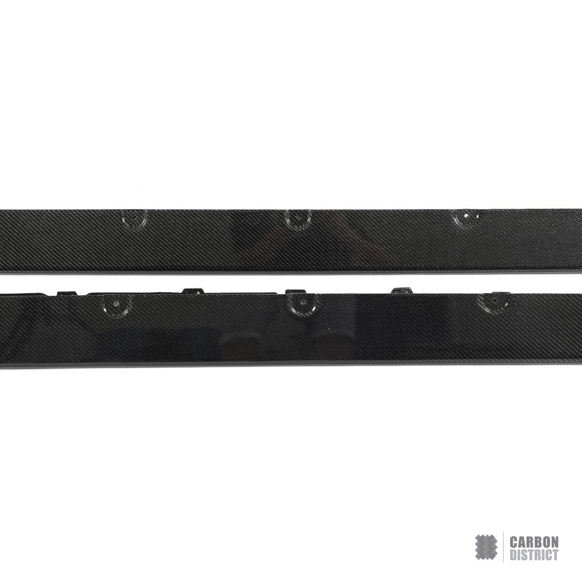 BMW M4 (G82/G83) carbon fibre side skirts (V1) — fits 2021+