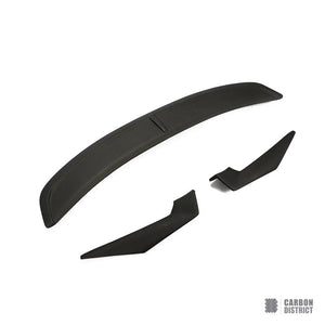 Porsche 718 Boxster (982.0) carbon fibre spoiler — 3K twill gloss finish