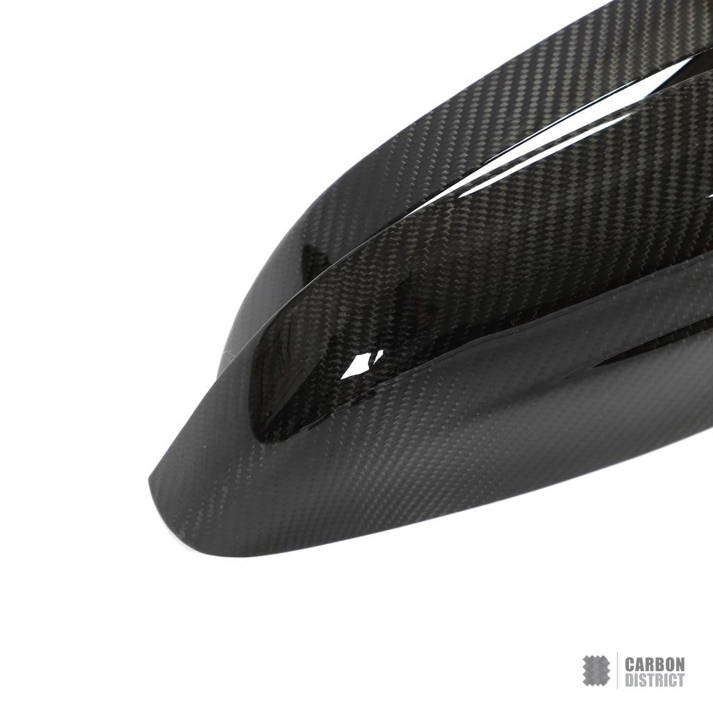 BMW 3 Series (G20) dry carbon fibre mirror caps (sharp edge)