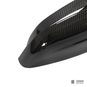 BMW 3 Series (G20) dry carbon fibre mirror caps (sharp edge)