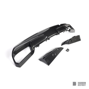BMW X6M (F96) carbon fibre rear diffuser