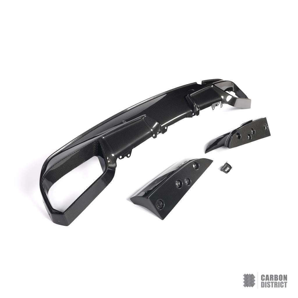 BMW X6M (F96) carbon fibre rear diffuser