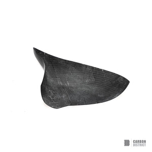 BMW M3/M4 (F80/F82/F83) dry carbon fibre mirror caps (RHD, V2) — fits 2014-2020