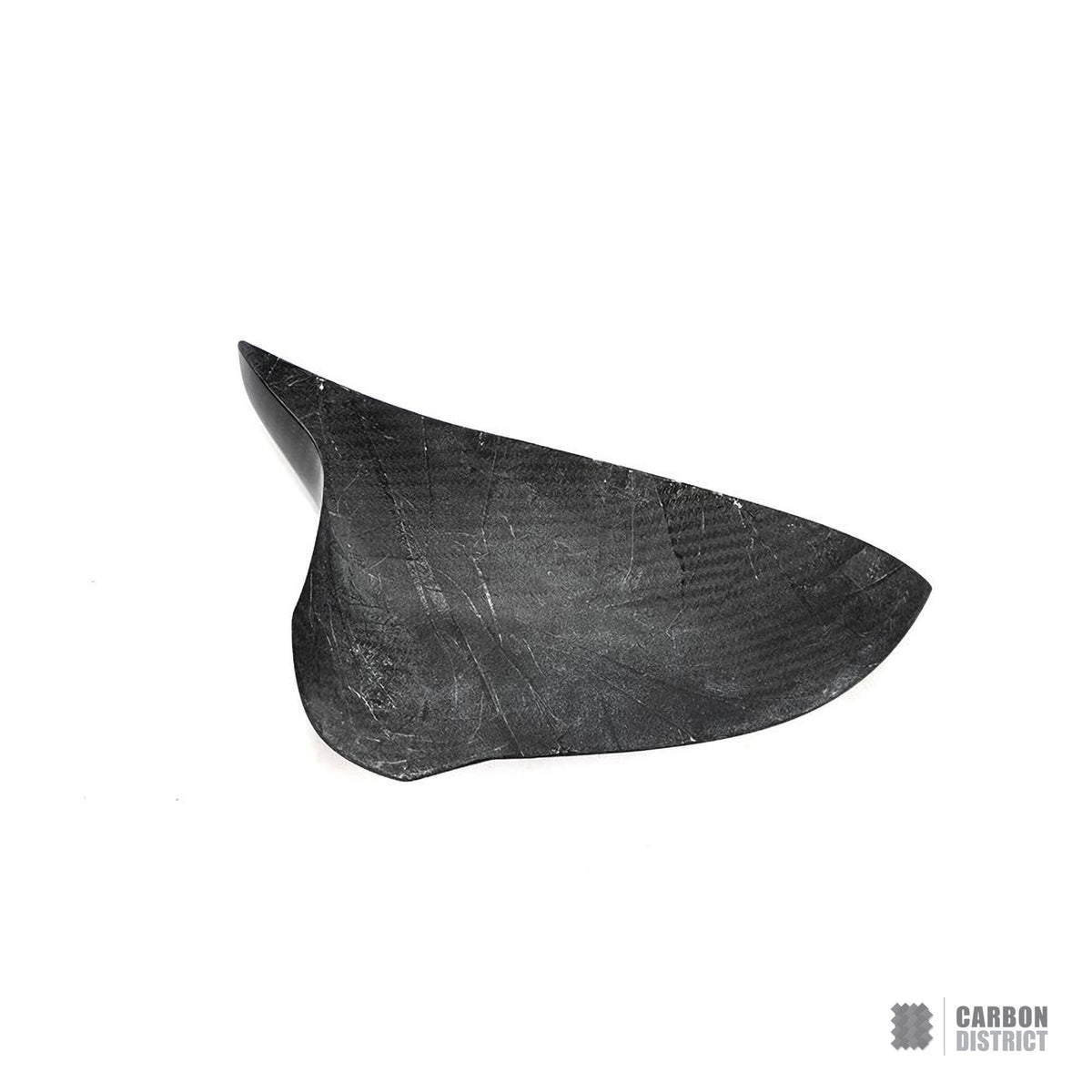BMW M3/M4 (F80/F82/F83) dry carbon fibre mirror caps (RHD, V2) — fits 2014-2020