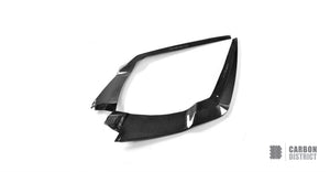 BMW 5 Series (G30/G38) carbon fibre rear diffuser (V1) — fits 2017-2020
