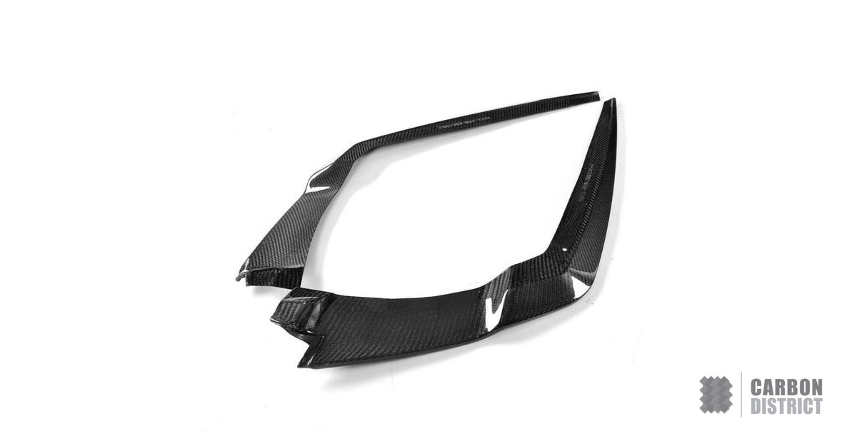 BMW 5 Series (G30/G38) carbon fibre rear diffuser (V1) — fits 2017-2020