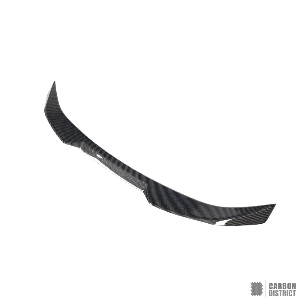 BMW 4 Series (G22/G23) carbon fibre spoiler — made to order in genuine carbon fibre