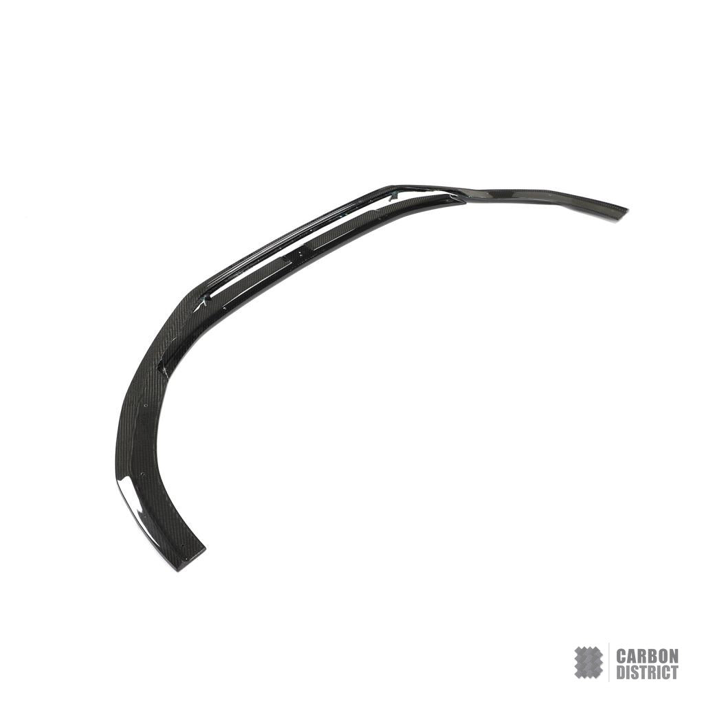 Audi RS4 (B9.5) carbon fibre front lip — made to order in genuine carbon fibre