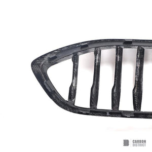 BMW 8 Series (G14/G15/G16) dry carbon fibre grille — view 5