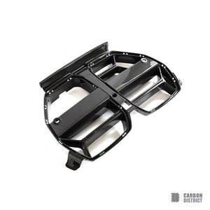 BMW M3 Touring (G81) dry carbon fibre front grille — fits 2021-2022