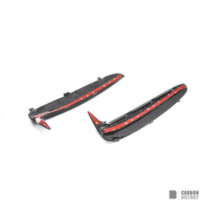 BMW X6 (F16) carbon fibre side vents — UV-stable gloss finish