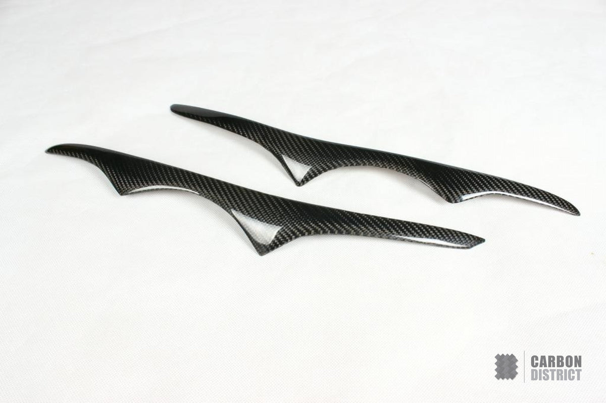 BMW M3 (E92/E93) carbon fibre headlight brows — view 4