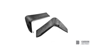 BMW M3/M4 (F80/F82/F83) dry carbon fibre bumper corners (rear) — view 5