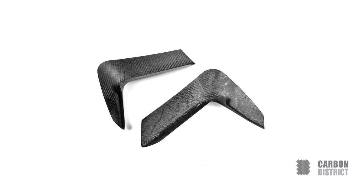 BMW M3/M4 (F80/F82/F83) dry carbon fibre bumper corners (rear) — view 5