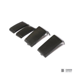 Mercedes G-Class (W463) dry carbon fibre bumper corners — fits 2018-2024