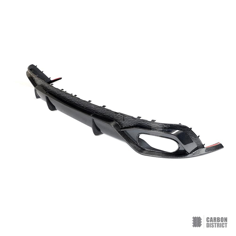 Audi RSQ8 (2021) carbon fibre rear diffuser — made to order in genuine carbon fibre