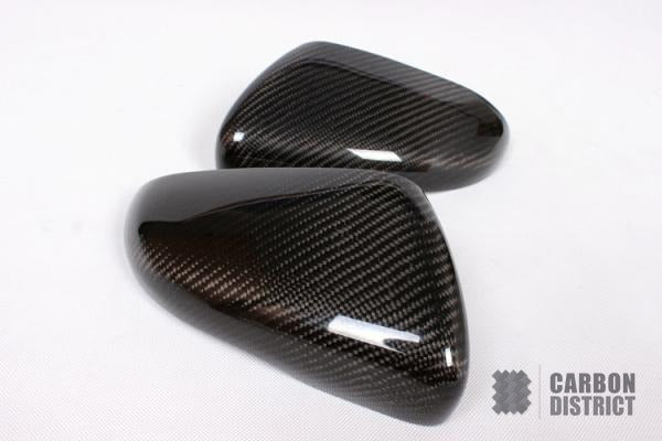 Volkswagen Golf (MK6) carbon fibre mirror caps — view 5