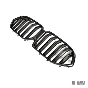 BMW X6M (F96) carbon fibre front grille — fits 2020-2021