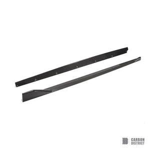 BMW Z4 (G29) carbon fibre side skirts — full product view