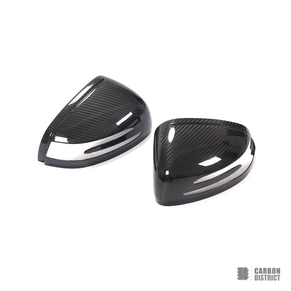 Mercedes AMG GT (C190) carbon fibre mirror caps — view 5