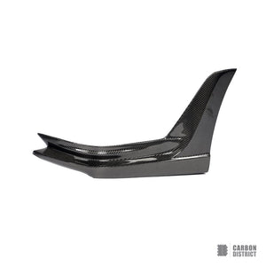 Honda Civic Type R (FL5) carbon fibre rear bumper corners — made to order in genuine carbon fibre