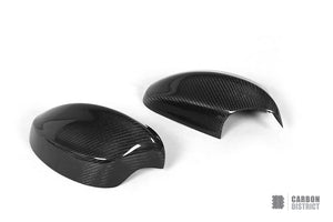 BMW 3 Series (E90) carbon fibre mirror caps (V2) — view 5