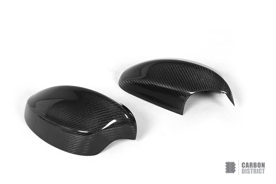 BMW 3 Series (E90) carbon fibre mirror caps (V2) — view 5