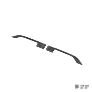 Jaguar F-Type (X152) carbon fibre side vents — UV-stable gloss finish detail