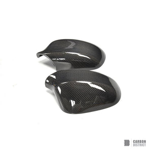 BMW 3 Series (E90 LCI) carbon fibre mirror caps (V1) — view 6