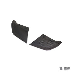 Audi R8 (4S) carbon fibre rear bumper corners