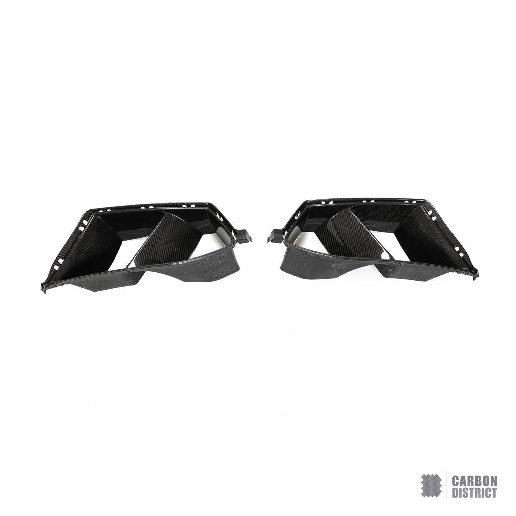 BMW M3/M4 (G80/G82/G83) dry carbon fibre vents — fits 2021-2022