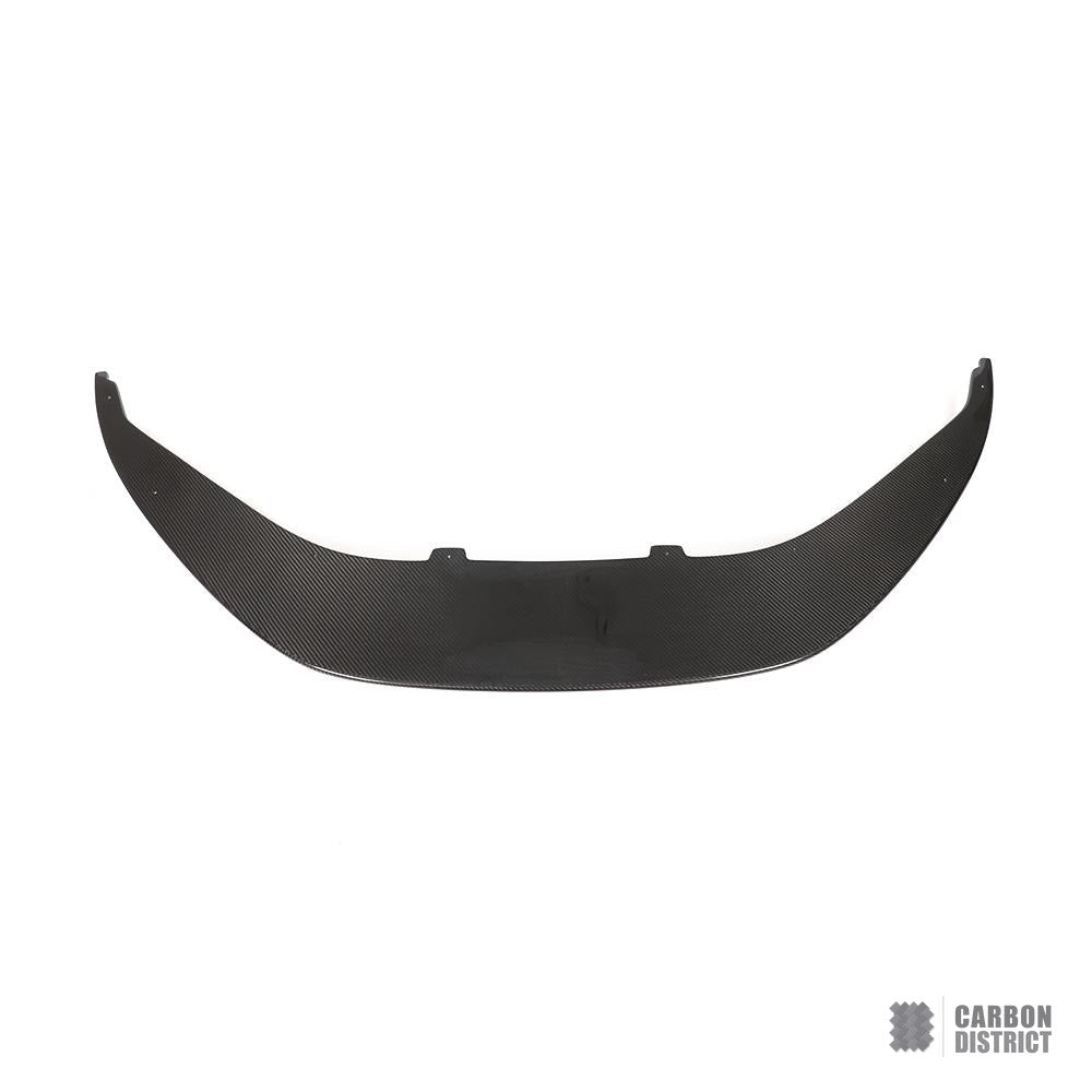 Audi R8 (4S) dry carbon fibre front lip — made to order in genuine carbon fibre