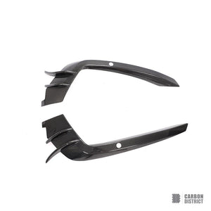 Audi A6/Sline/S6 Sedan (C7) Carbon Fibre Front Canards