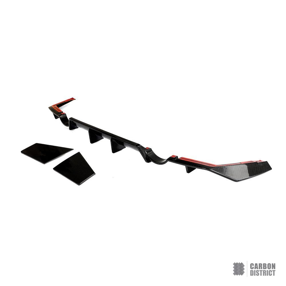 Nissan 400Z (RZ34) carbon fibre rear diffuser — fits 2022-Present