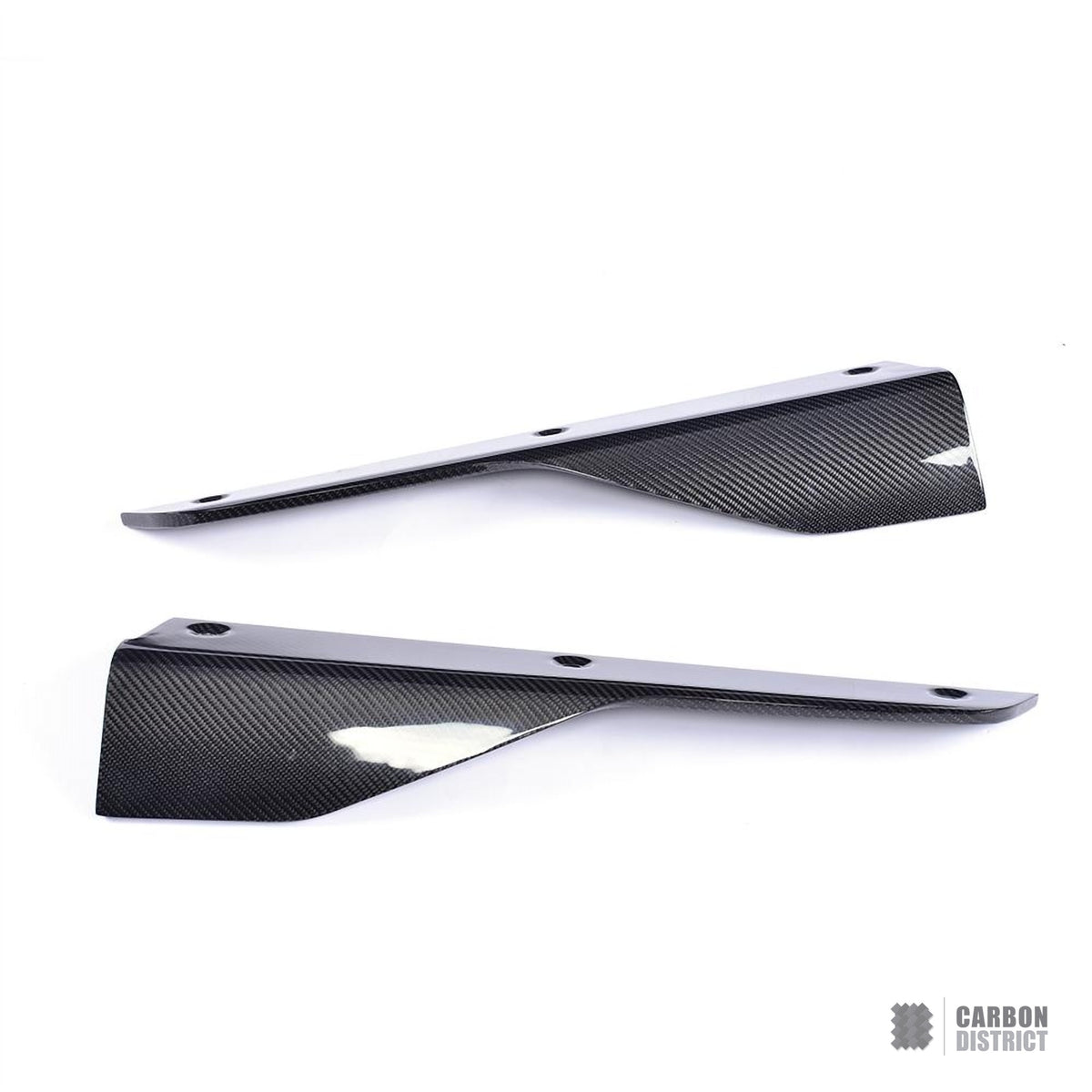 BMW 4 Series (F32) carbon fibre side skirts (V3) — fits 2014-2020