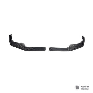 BMW X5M (F95) dry carbon fibre front lip (V1) — fits 2020-2023