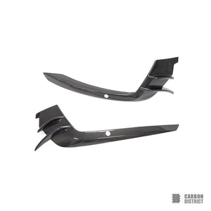 Audi A6/Sline/S6 Sedan (C7) Carbon Fibre Front Canards