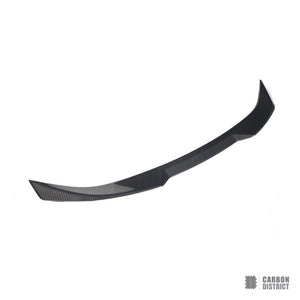 BMW 4 Series (G22/G23) carbon fibre spoiler — full product view