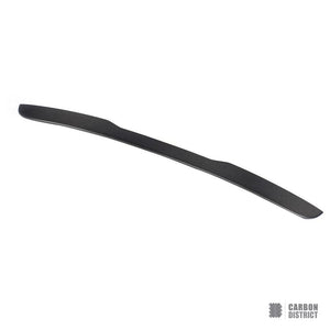 Mercedes-Benz S-Class (W222/C217) carbon fibre roof spoiler — UV-stable gloss finish detail
