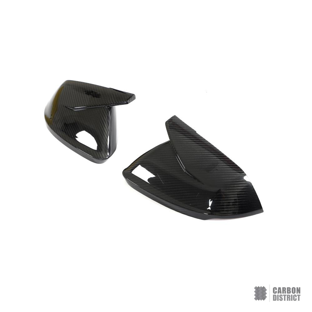 Audi RSQ8 (2021) carbon fibre mirror caps — fits 2020-2023