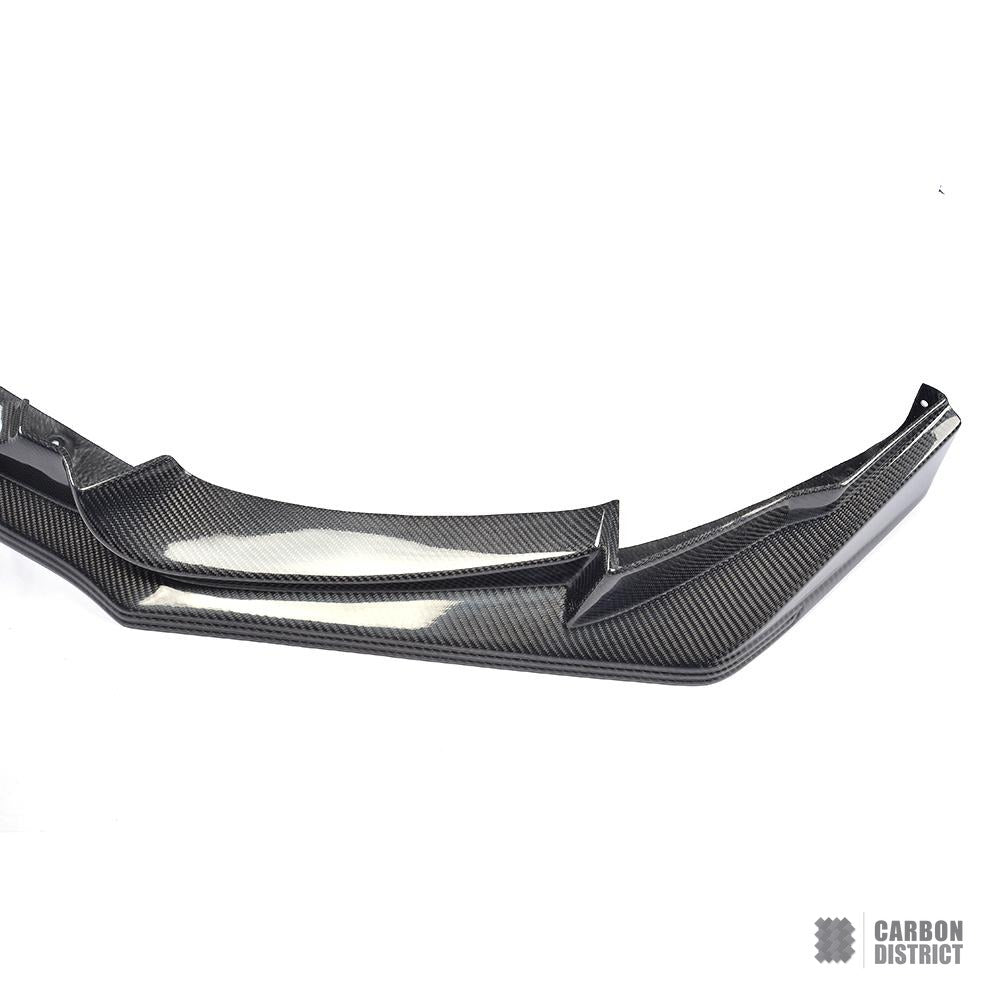 Honda Civic Saloon (FC1/FC3) carbon fibre front lip — made to order in genuine carbon fibre