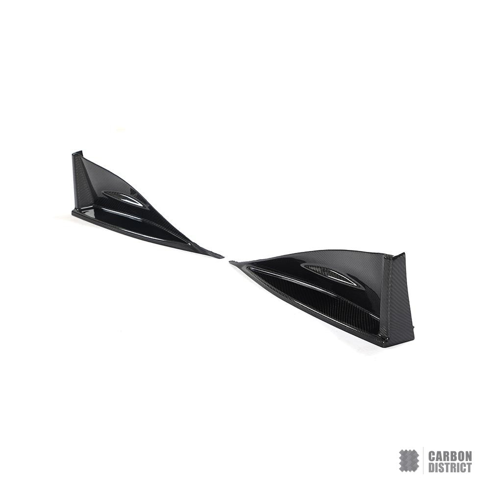 Toyota GR86 (ZN8) carbon fibre side skirt corners — made to order in genuine carbon fibre